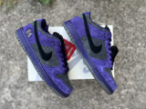 Authentic Supreme x Nike SB Dunk Low Purple/Black
