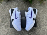 Authentic Nike Kobe 9 Elite Low EM Protro White/Purple