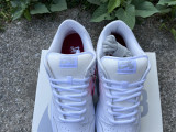 Authentic Supreme x Nike SB Dunk Low White/Silver
