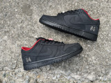 Authentic Supreme x Nike SB Dunk Low Black/Red/White