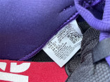 Authentic Supreme x Nike SB Dunk Low Purple/Black