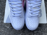 Authentic Supreme x Nike SB Dunk Low White/Silver