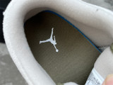 Authentic Air Jordan 1 Low GS Green/Grey