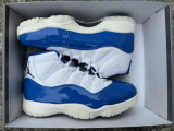 Perfect Air Jordan 11 Royal Blue/White