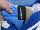 Authentic Travis Scott x Air Jordan 1 Low Blue/White