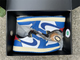 Authentic Union LA x Air Jordan 1 Low Blue/White