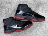 Perfect Air Jordan 11 Royal Black/Red