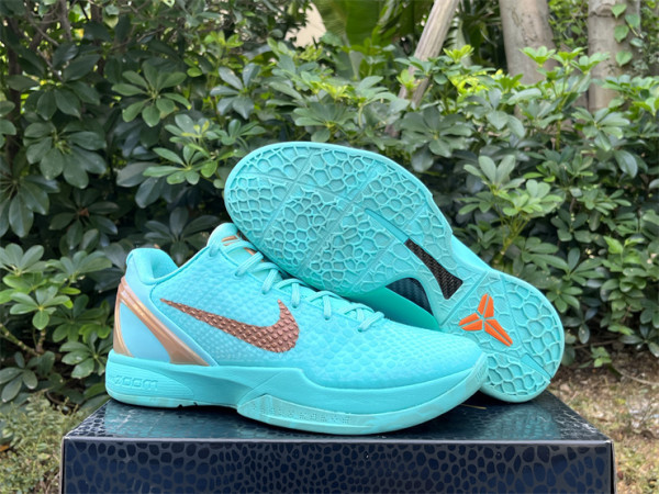 Authentic Nike Kobe 6 Statue of Liberty PE