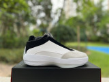 Authentic Air Jordan 40 PF GS White/Grey/Black