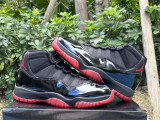 Perfect Air Jordan 11 Royal Black/Red