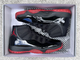 Perfect Air Jordan 11 Royal Black/Red