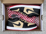 Authentic Air Jordan 1 Low GS Pizza