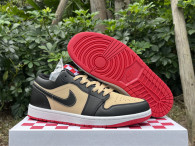 Authentic Air Jordan 1 Low GS Pizza