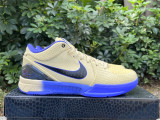 Authentic Nike Kobe 4 Protro Team Gold/Black/Purple