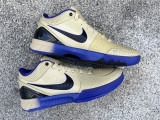 Authentic Nike Kobe 4 Protro Team Gold/Black/Purple