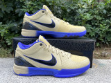 Authentic Nike Kobe 4 Protro Team Gold/Black/Purple