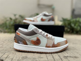 Authentic Air Jordan 1 Low GS Multi-Color