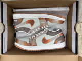 Authentic Air Jordan 1 Low GS Multi-Color