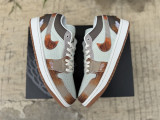 Authentic Air Jordan 1 Low GS Multi-Color