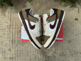 Authentic Nike SB Dunk Low White/Red/Brown