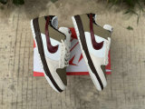 Authentic Nike SB Dunk Low White/Red/Brown