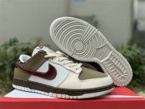 Authentic Nike SB Dunk Low White/Red/Brown Authentic Nike SB Dunk Low White/Red/Brown