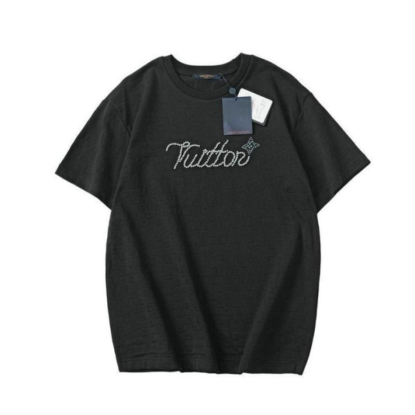 LV Short Round Collar T-shirt XS-L (254)