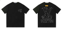 LV Short Round Collar T-shirt XS-L (184) LV Short Round Collar T-shirt XS-L (184)