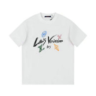 LV Short Round Collar T-shirt XS-L (90)