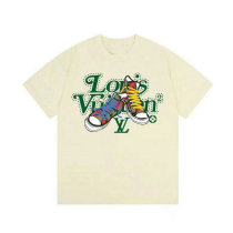 LV Short Round Collar T-shirt XS-L (121) LV Short Round Collar T-shirt XS-L (121)