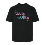 LV Short Round Collar T-shirt XS-L (109)