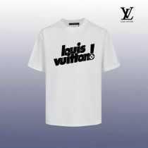 LV Short Round Collar T-shirt XS-XL (25)