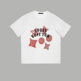 LV Short Round Collar T-shirt XS-L (11)