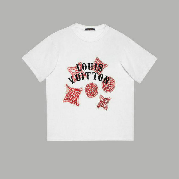 LV Short Round Collar T-shirt XS-L (11)