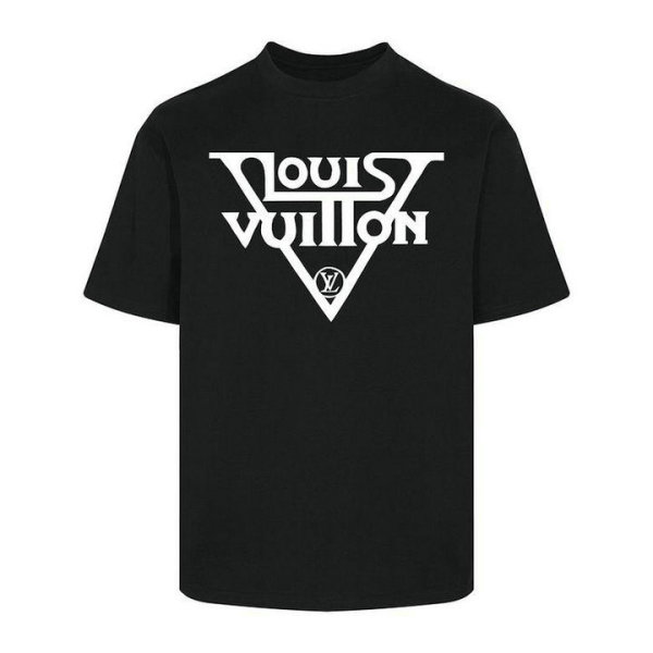 LV Short Round Collar T-shirt XS-L (75)