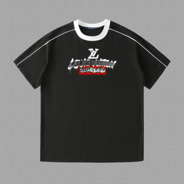 LV Short Round Collar T-shirt XS-L (241)