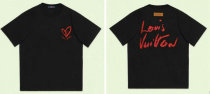 LV Short Round Collar T-shirt XS-L (170)