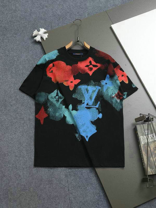 LV Short Round Collar T-shirt XS-L (248)