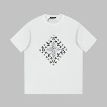 LV Short Round Collar T-shirt XS-L (200) LV Short Round Collar T-shirt XS-L (200)