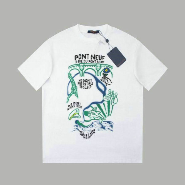 LV Short Round Collar T-shirt XS-L (94)