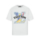 LV Short Round Collar T-shirt XS-L (123)