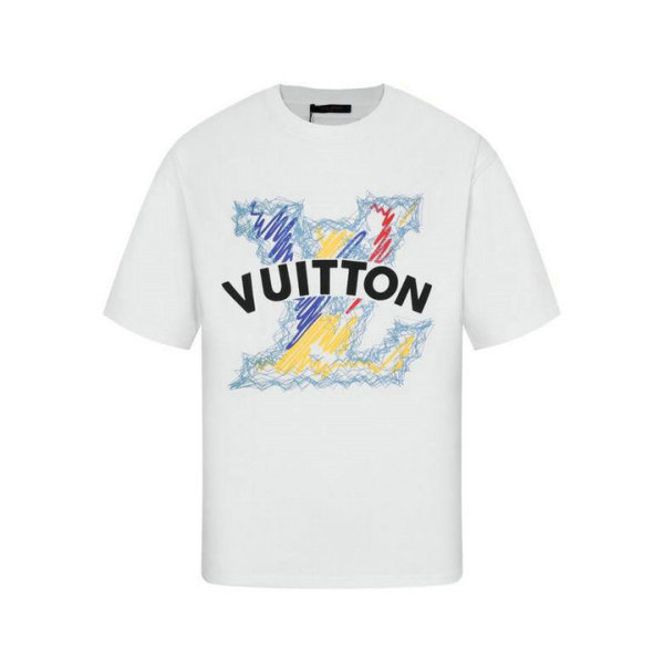 LV Short Round Collar T-shirt XS-L (123)