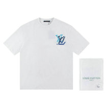 LV Short Round Collar T-shirt XS-XL (7)