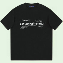 LV Short Round Collar T-shirt XS-L (205) LV Short Round Collar T-shirt XS-L (205)