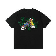 LV Short Round Collar T-shirt XS-L (120)