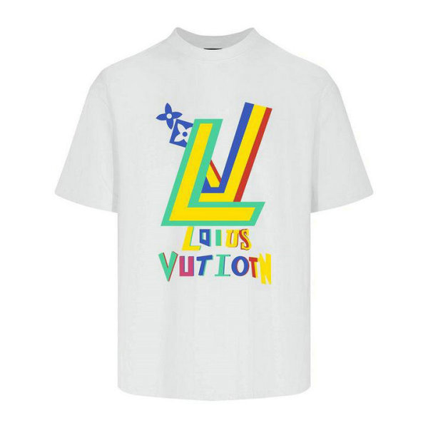 LV Short Round Collar T-shirt XS-L (6)