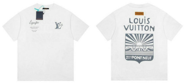 LV Short Round Collar T-shirt XS-L (54)