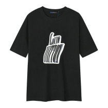 LV Short Round Collar T-shirt XS-L (190)