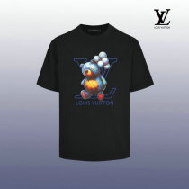 LV Short Round Collar T-shirt XS-XL (36)