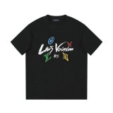 LV Short Round Collar T-shirt XS-L (89)